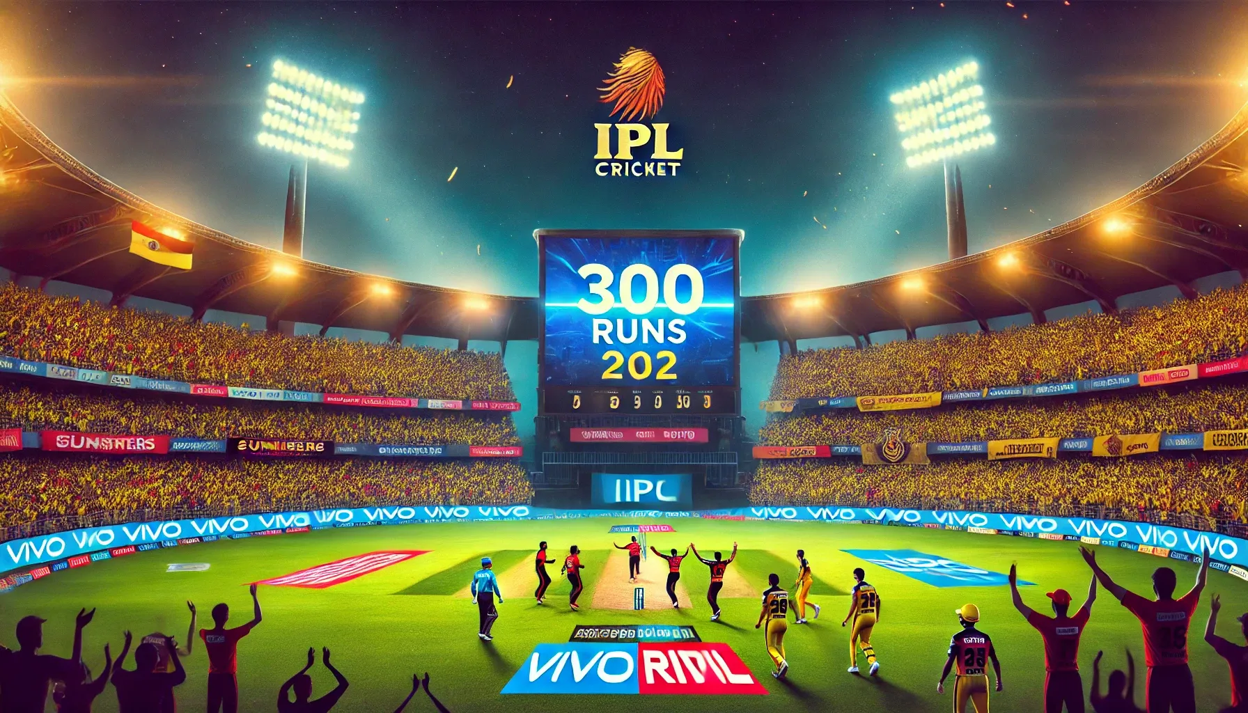 IPL 2025: Three Teams Likely to Score 300 Runs