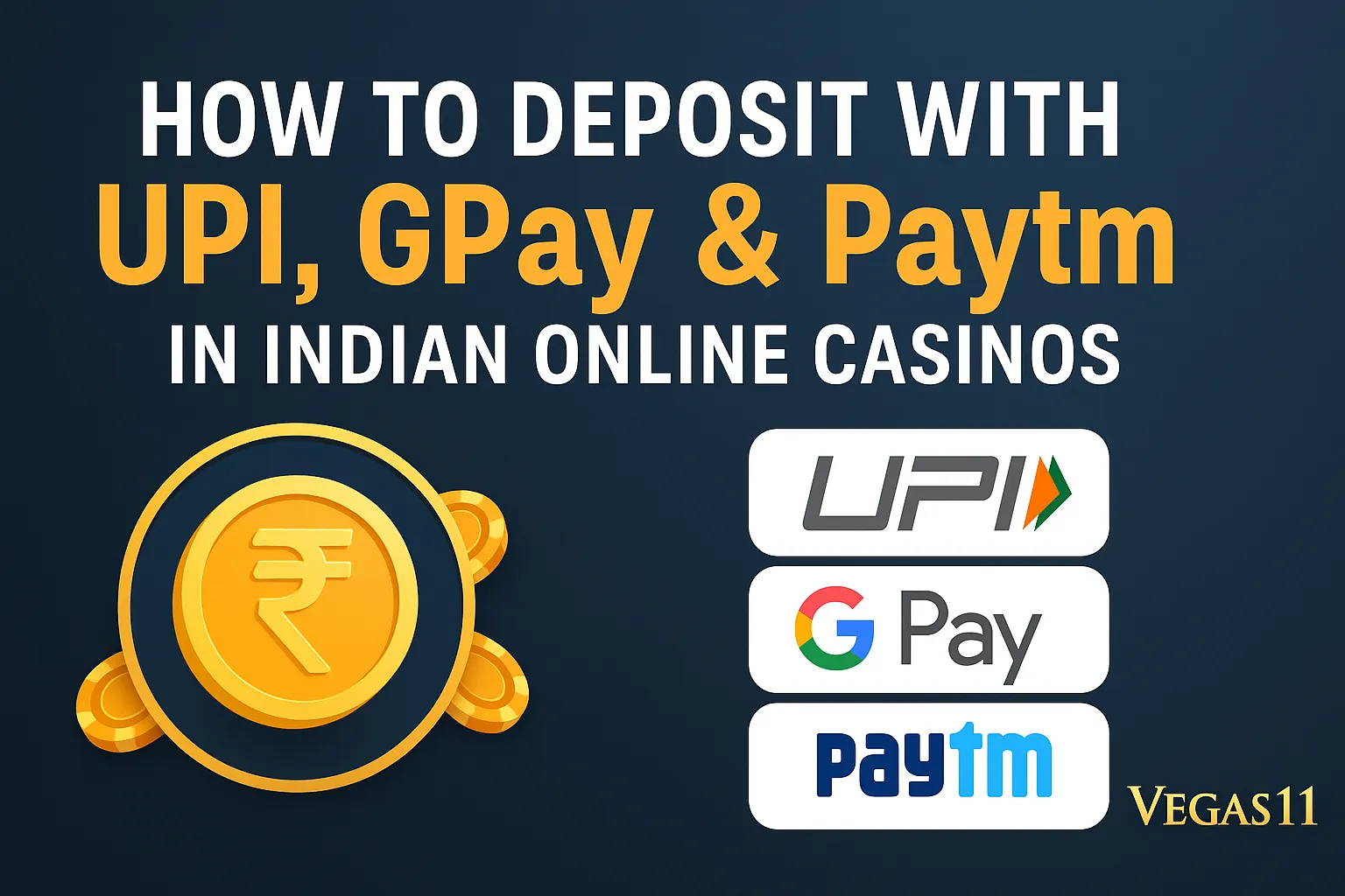 How to Deposit with UPI, GPay & Paytm in Indian Online Casinos