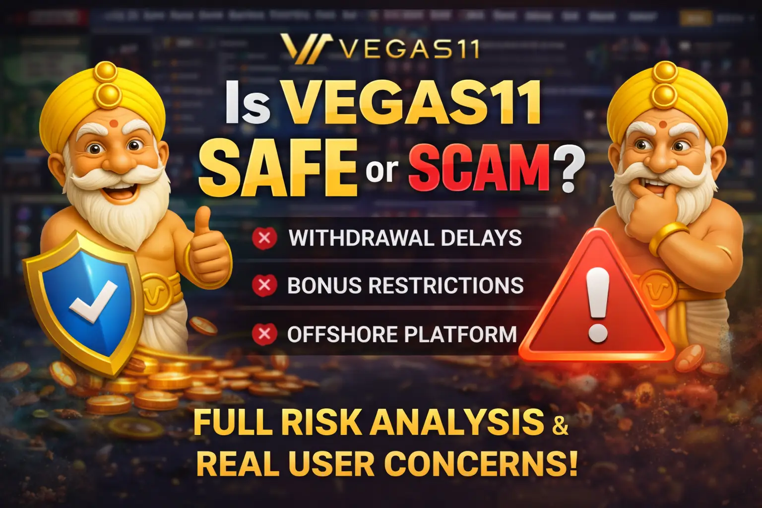Is Vegas11 Safe or a Scam? Full Risk Analysis & Real User Concerns (2026)