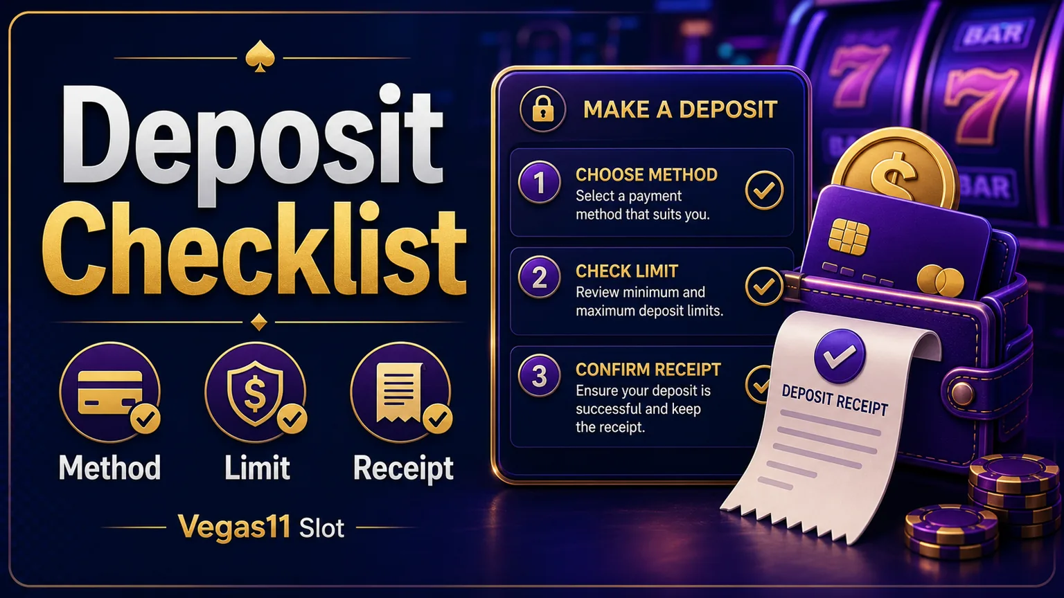 Online Casino Deposit Guide: Checks Before Adding Funds