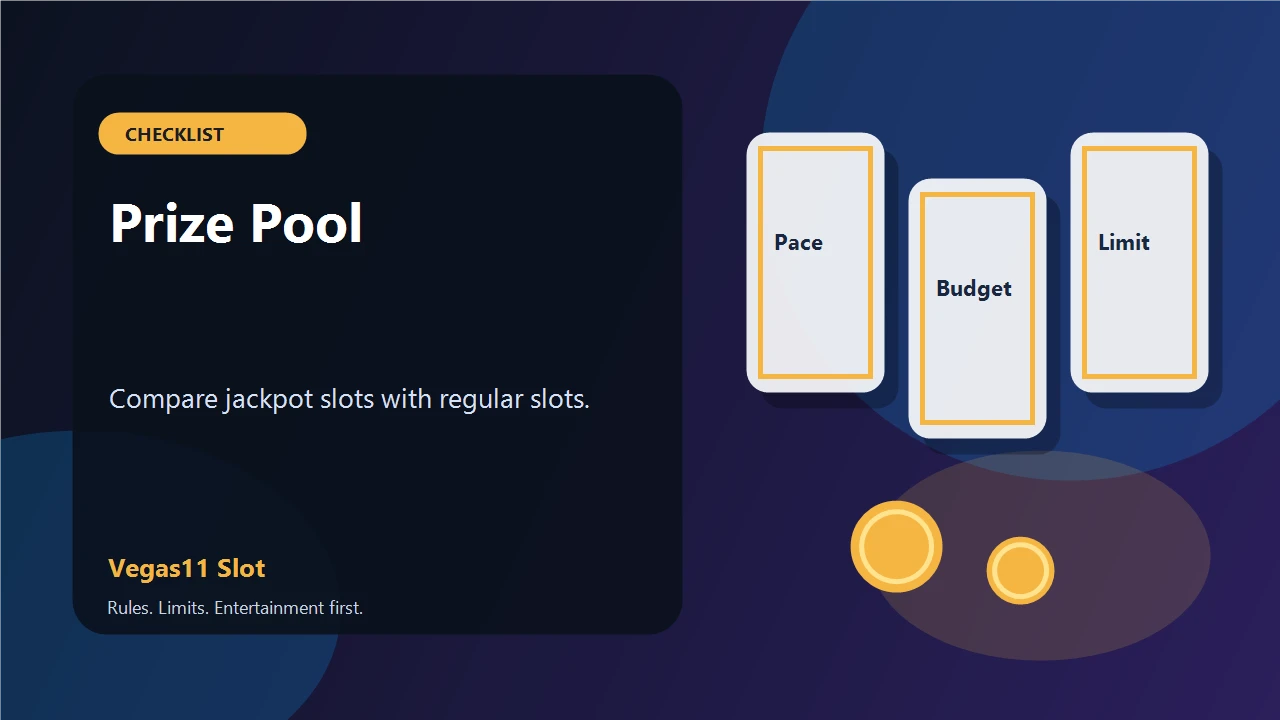 Jackpot Slots vs Regular Slots: Key Differences Before Playing - Prize Pool visual guide
