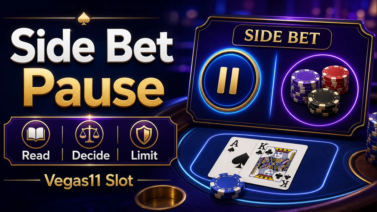 Live Blackjack Table Rules: Checks Before You Sit Down - Side Bet Pause visual guide