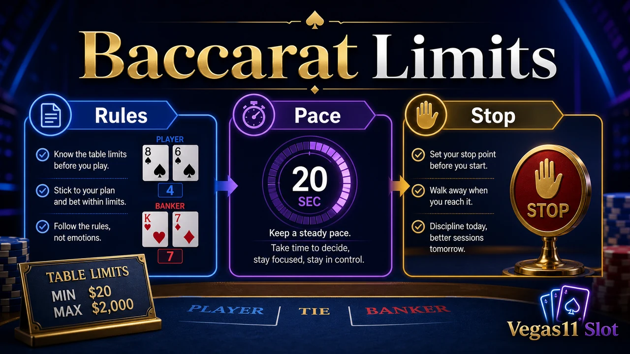 Is There a Winning Baccarat Strategy? Rules, Limits and Safer Decisions - Baccarat Limits visual guide