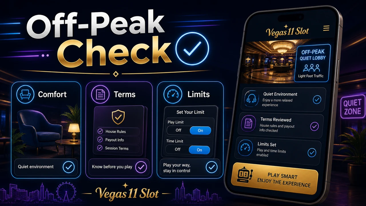 JILI Slot Timing Myths: What Off-Peak Play Can and Cannot Change - Off-Peak Check visual guide