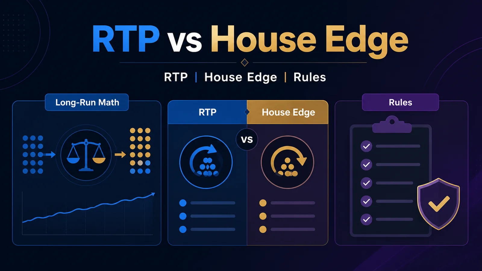 RTP vs House Edge: How to Compare Slot and Table-Game Math - Math Terms