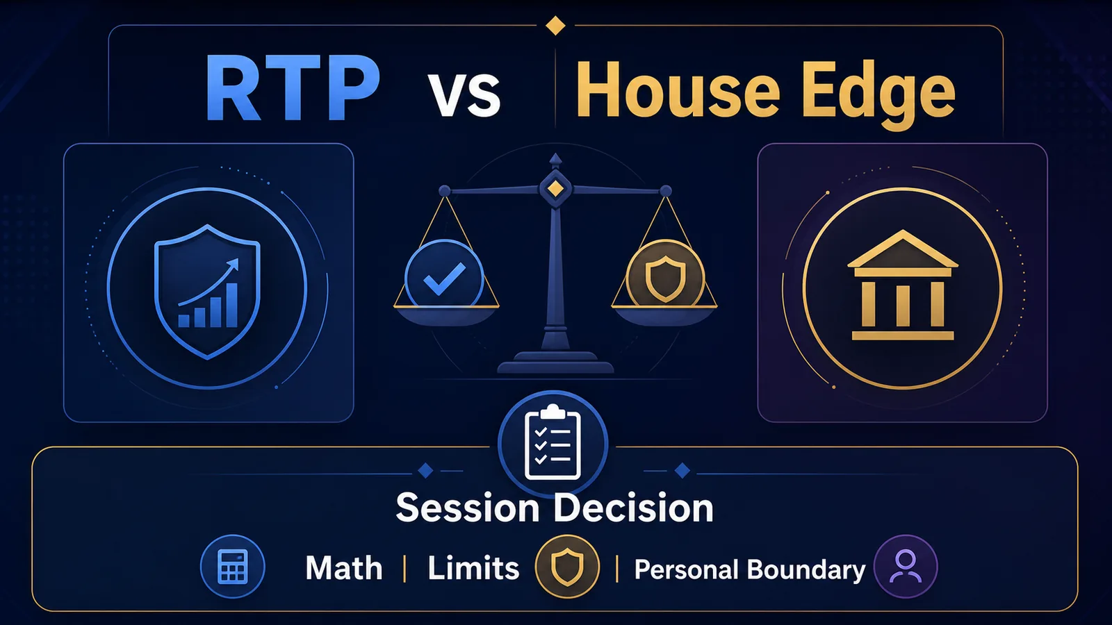 RTP vs House Edge: How to Compare Slot and Table-Game Math - RTP | Edge | Long Run