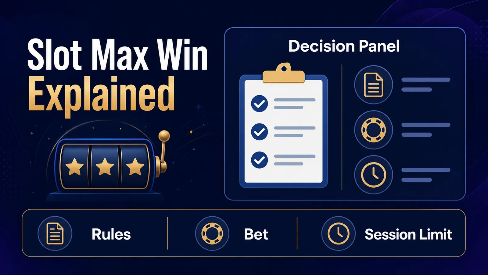 Slot Max Win Explained: What the Multiplier Does and Does Not Tell You - Cap | RTP | Volatility