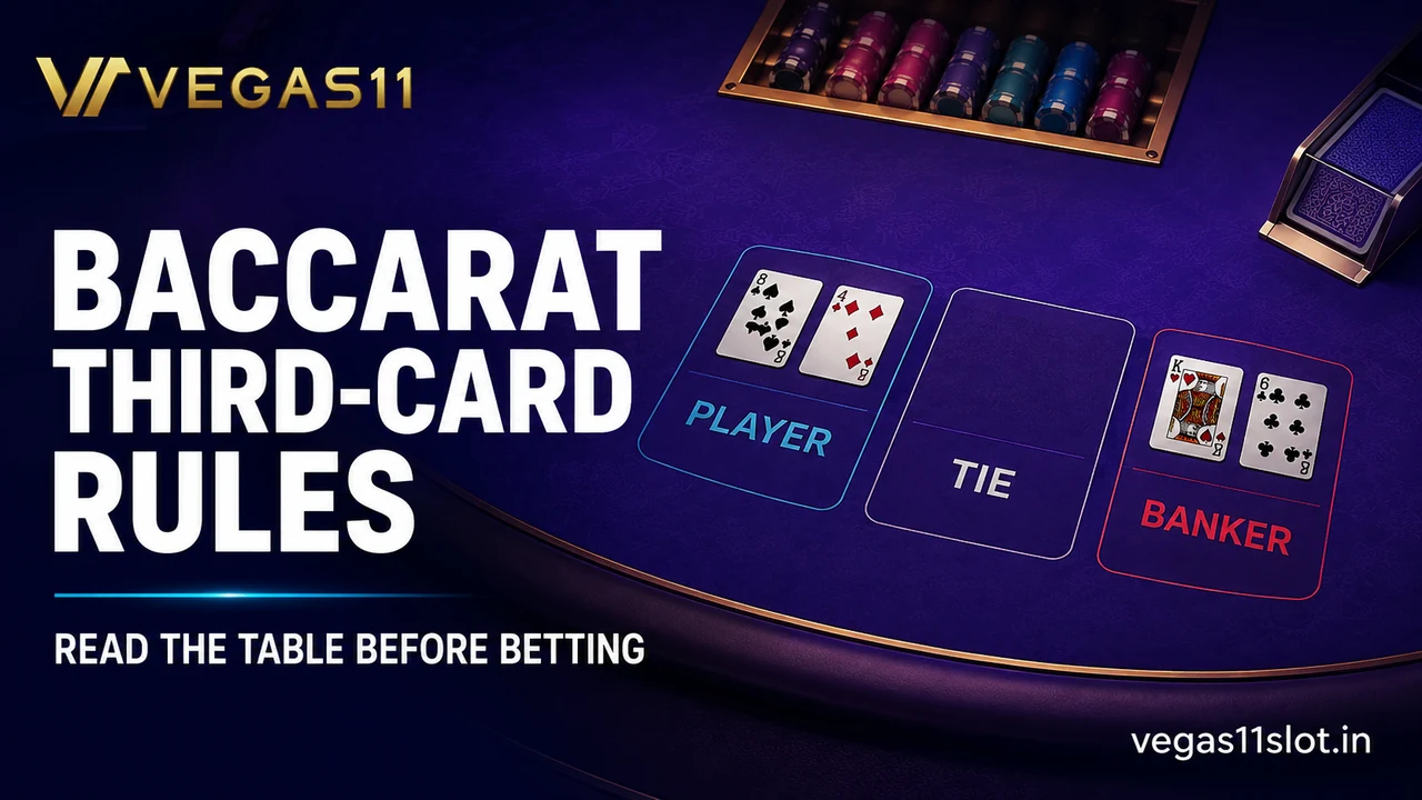 Baccarat Third-Card Rules: A Plain-English Decision Table