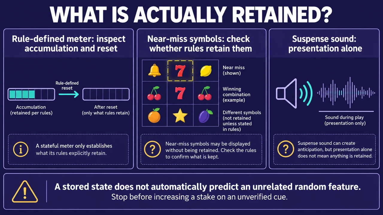 A stateful meter only establishes what its rules explicitly retain